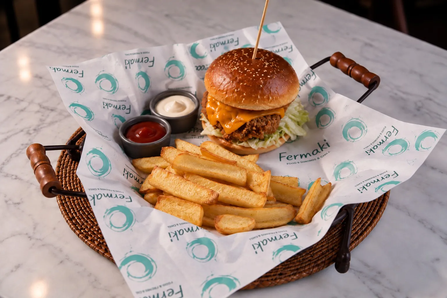 Çıtır Tavuk Burger